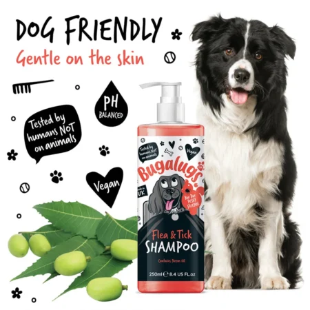 Bugalugs Flea and Tick Dog Shampoo with Neem Oil - Image 4