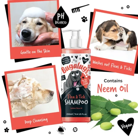 Bugalugs Flea and Tick Dog Shampoo with Neem Oil - Image 7